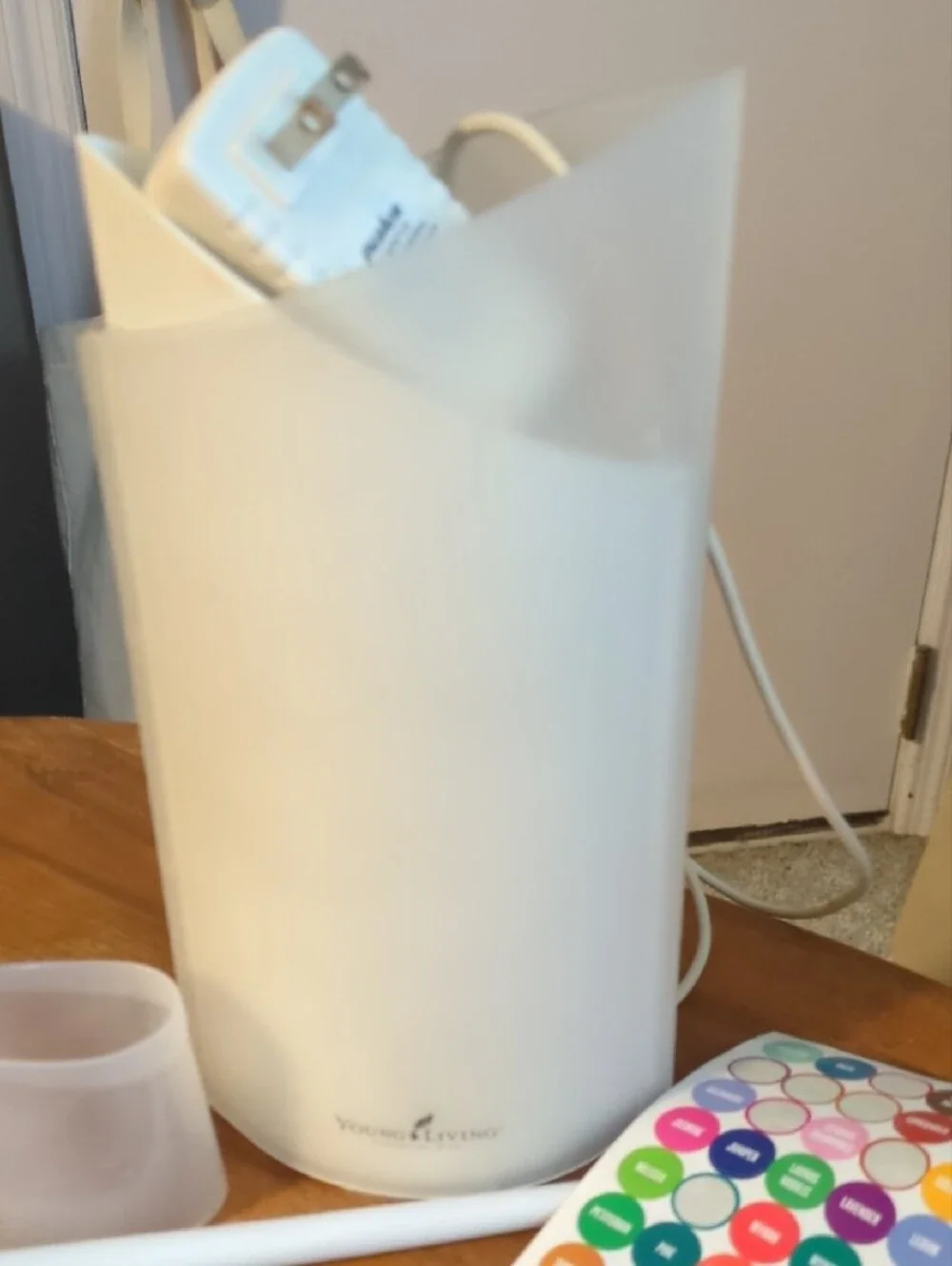 Young Living Diffuser, Supplies, Stickers And Various Samples